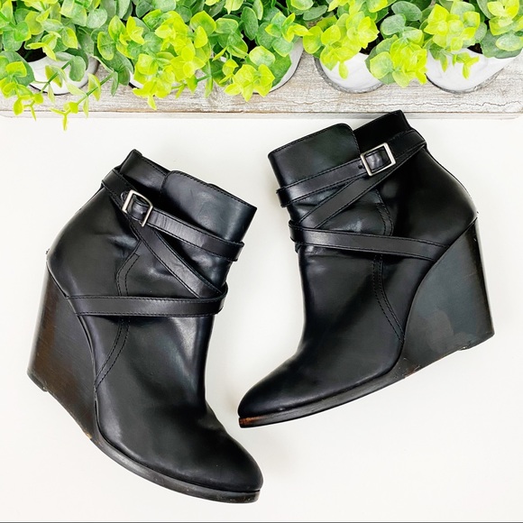 frye boots wedge heel
